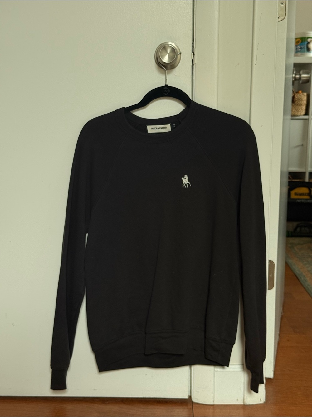 Milton Menasco Black Stallion Crewneck Sweatshirt